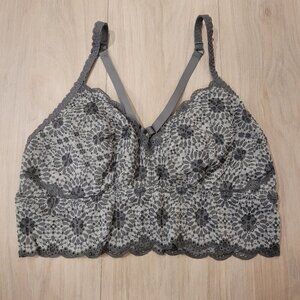 AERIE | Lace Scalloped Bralette | Sz. XL